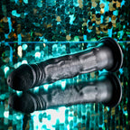 Evolved - Black Thunder Vibrator Dildo - 25 cm