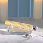 Playboy - Twist of Fate Glas-Vibrator - Spiraldesign mit 10 Stufen
