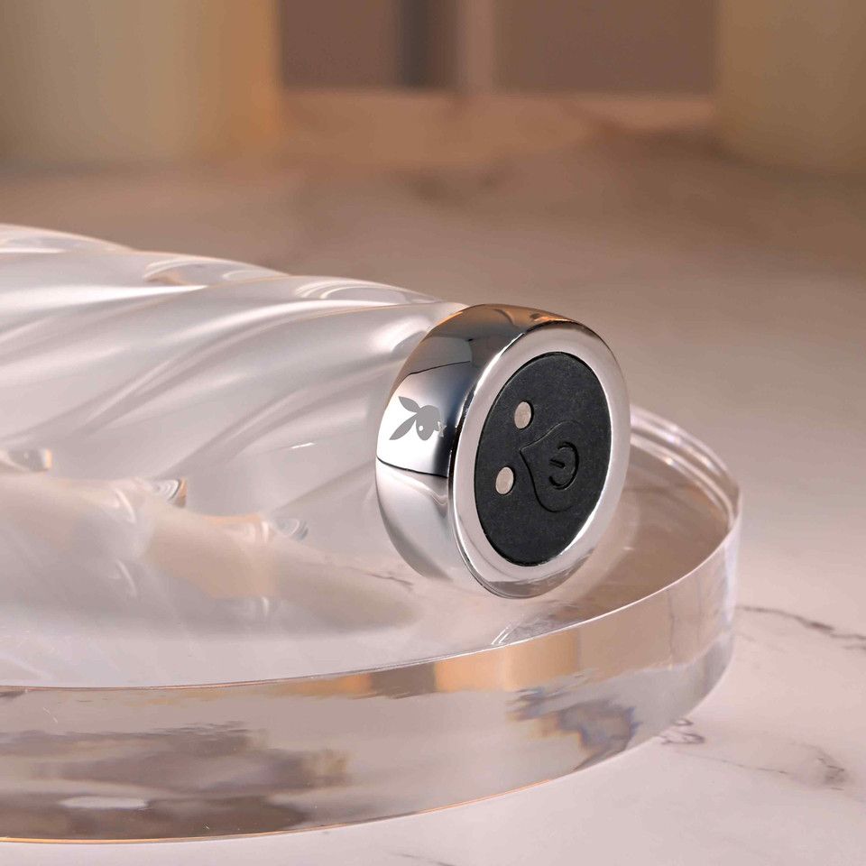 Playboy - In A Twist Glasvibrator - Spiralstruktur mit 10 Vibrationsstufen