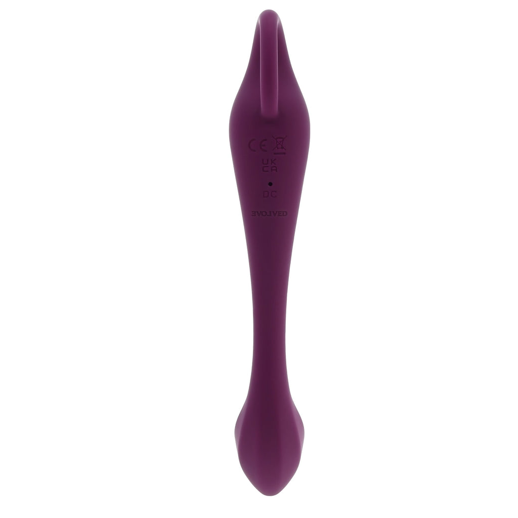 Evolved - Lochness G-Spot-Vibrator - Silikon - 19 cm