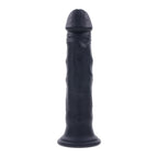 Evolved - Black Thunder Vibrator Dildo - 25 cm