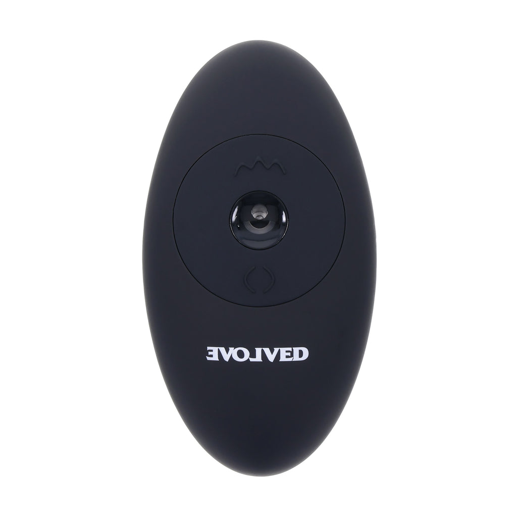 Evolved - Black Thunder Vibrator Dildo - 25 cm