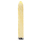 Playboy - Twist of Fate Glas-Vibrator - Spiraldesign mit 10 Stufen