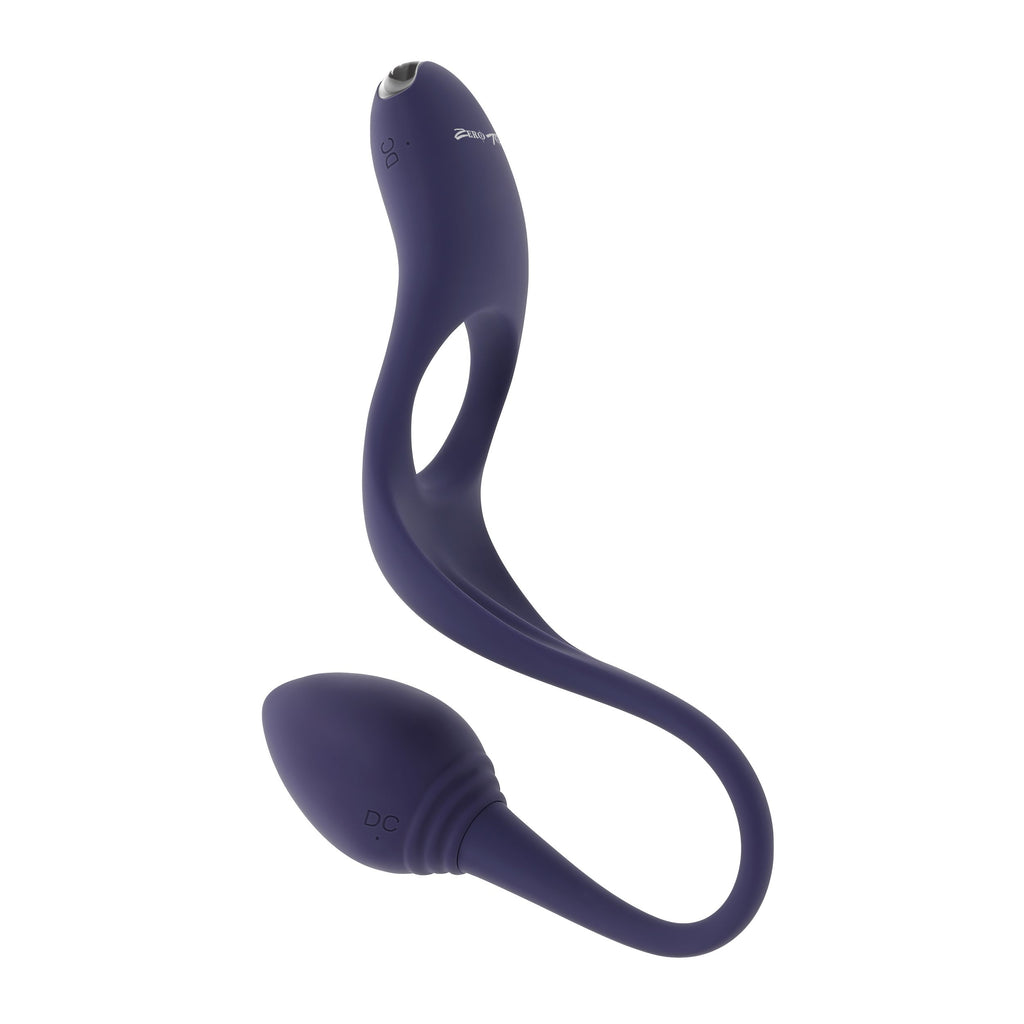 Zero Tolerance - Tip To Tail Vibrations-Cockring mit Buttplug