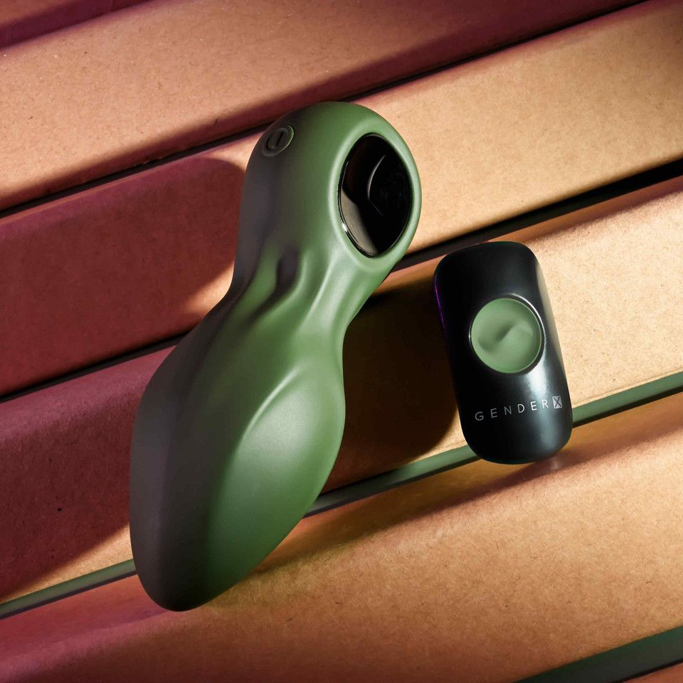 Gender X - My Secret Garden Vibrator - 14,5 cm Silikon mit Fernbedienung
