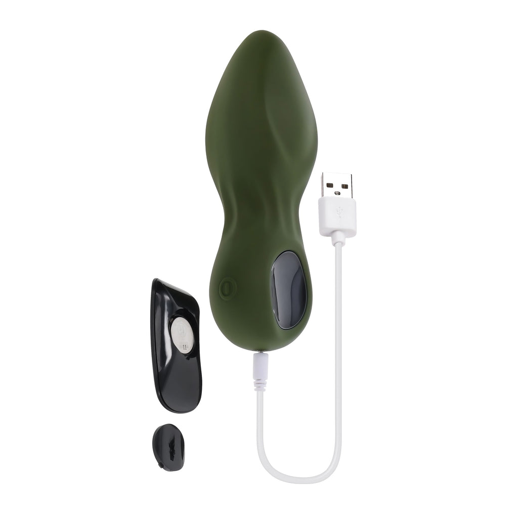 Gender X - My Secret Garden Vibrator - 14,5 cm Silikon mit Fernbedienung