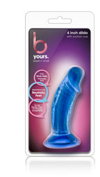 B Yours - Sweet N' Small Dildo mit Saugnapf - Blau
