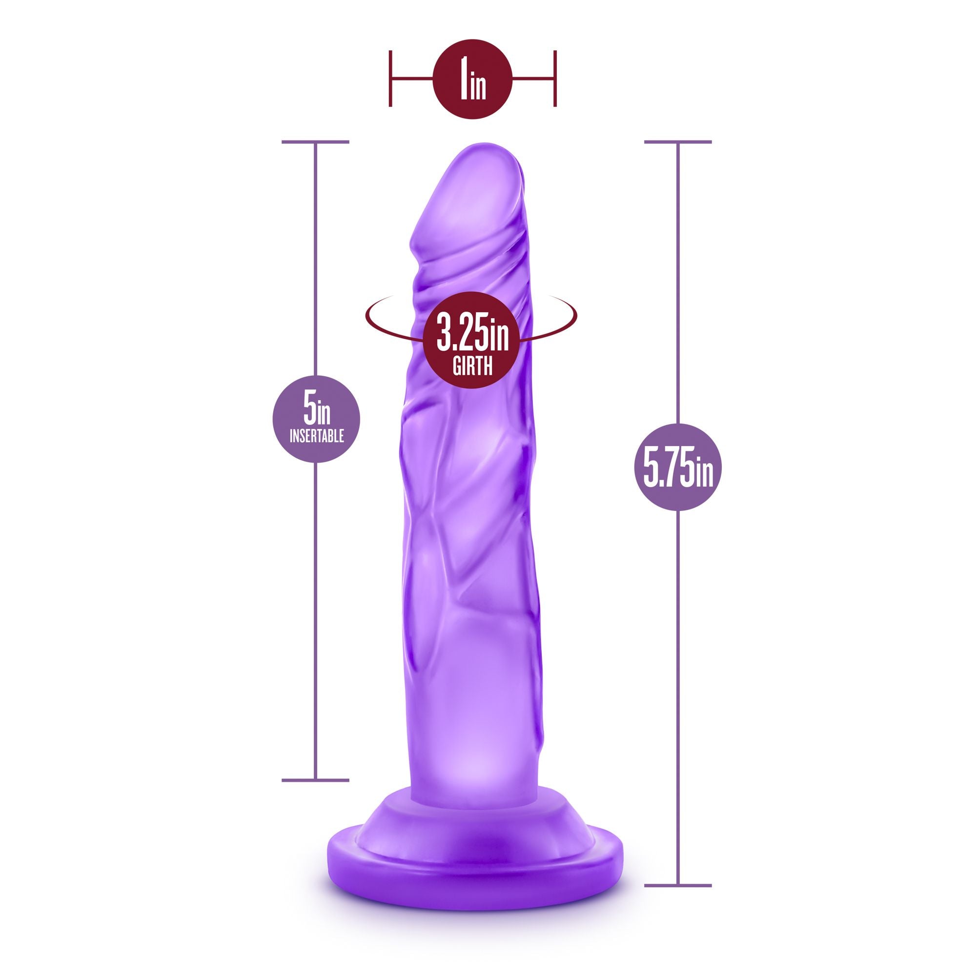 B Yours - Naturally Yours Mini Penis - Rosa