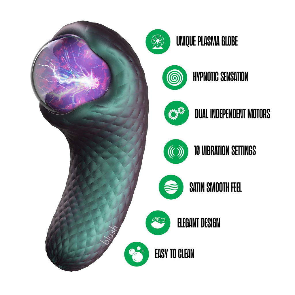 Temptasia - Enchanted Serpent Vibrator - Mit Plasmakugel und Doppelter Stimulation