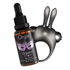 Orgie - Orgasmic Bunny Clitoris-Stimulations-Kit mit Erregungsgel und Vibrationsring