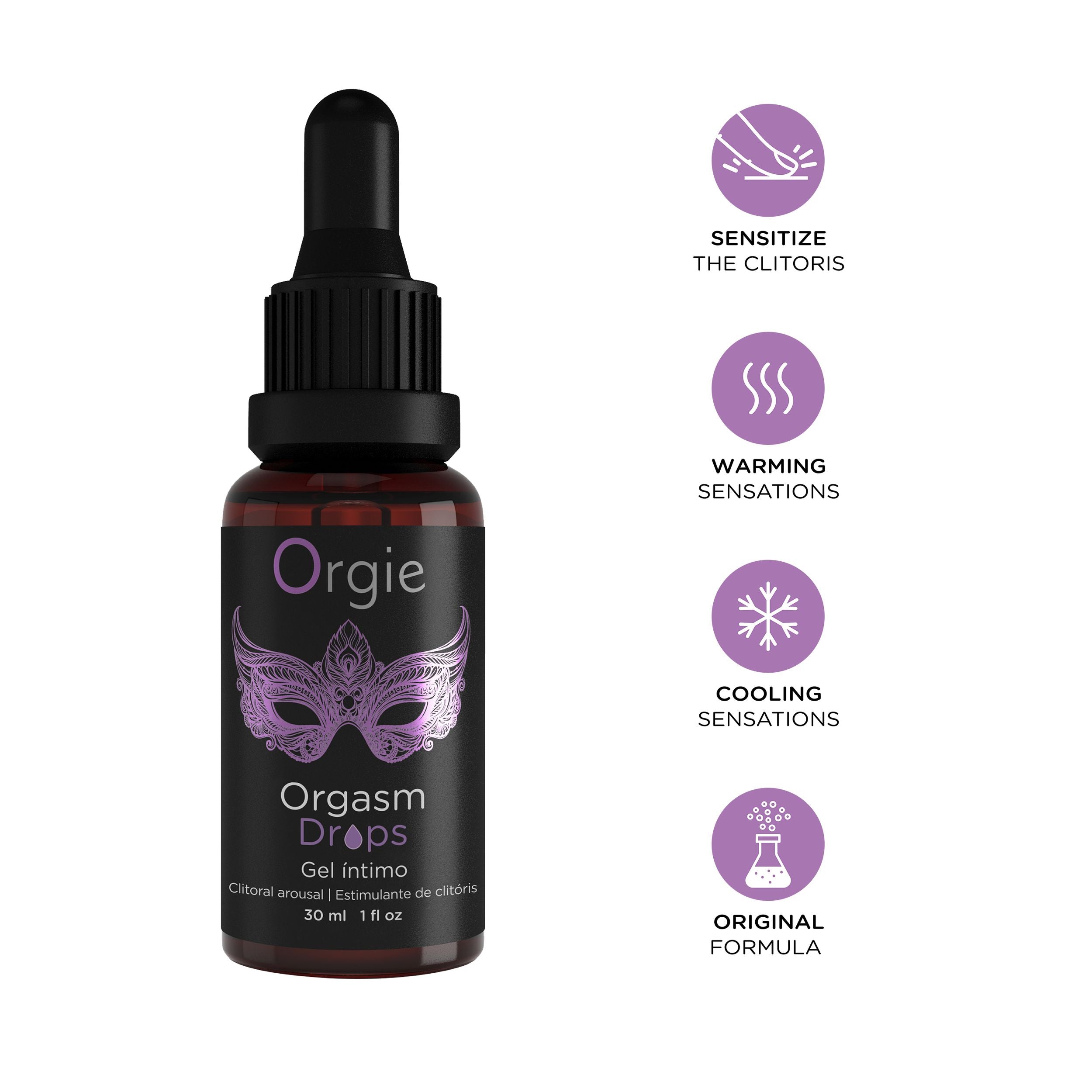 Orgie - Orgasmic Bunny Clitoris-Stimulations-Kit mit Erregungsgel und Vibrationsring