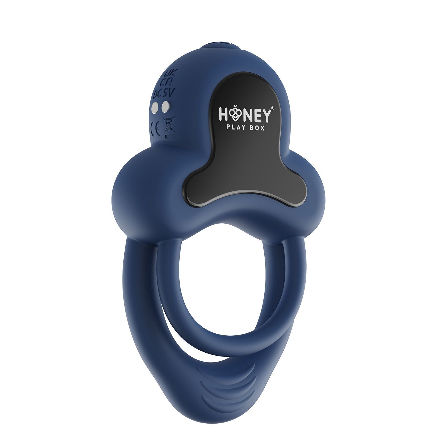HoneyPlayBox - Anello-App-gesteuerter Vibrations-Doppel-Cockring & Klitoris