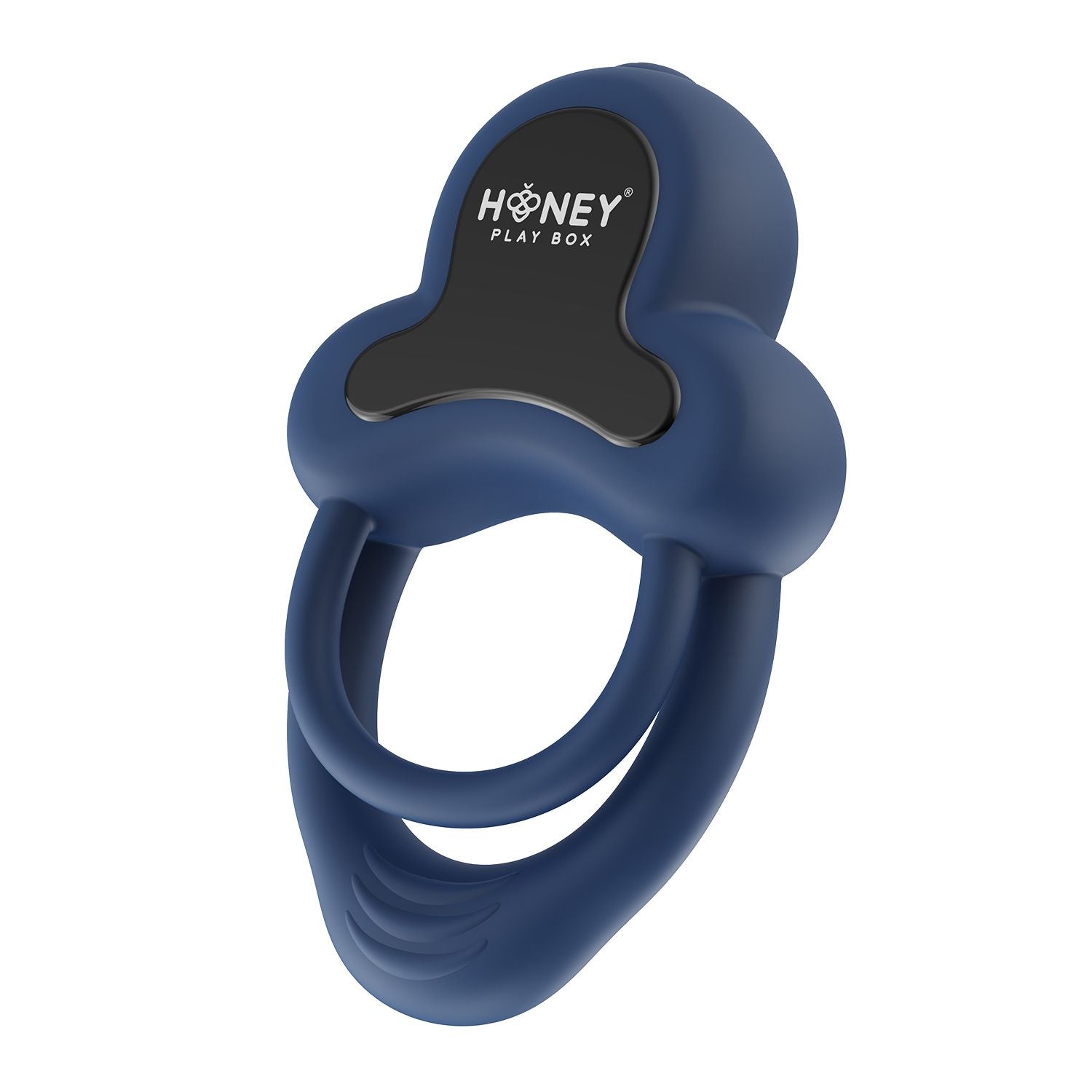 HoneyPlayBox - Anello-App-gesteuerter Vibrations-Doppel-Cockring & Klitoris