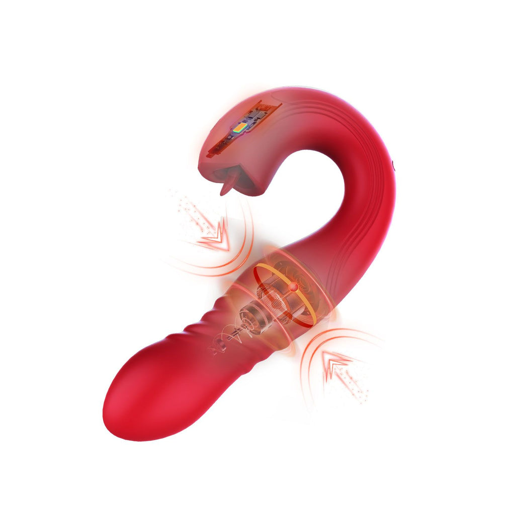 HoneyPlayBox - JOI Thrust 2 G-Punkt-Vibrator mit App-Steuerung und Drucksensor - Klitoris-Stimulator