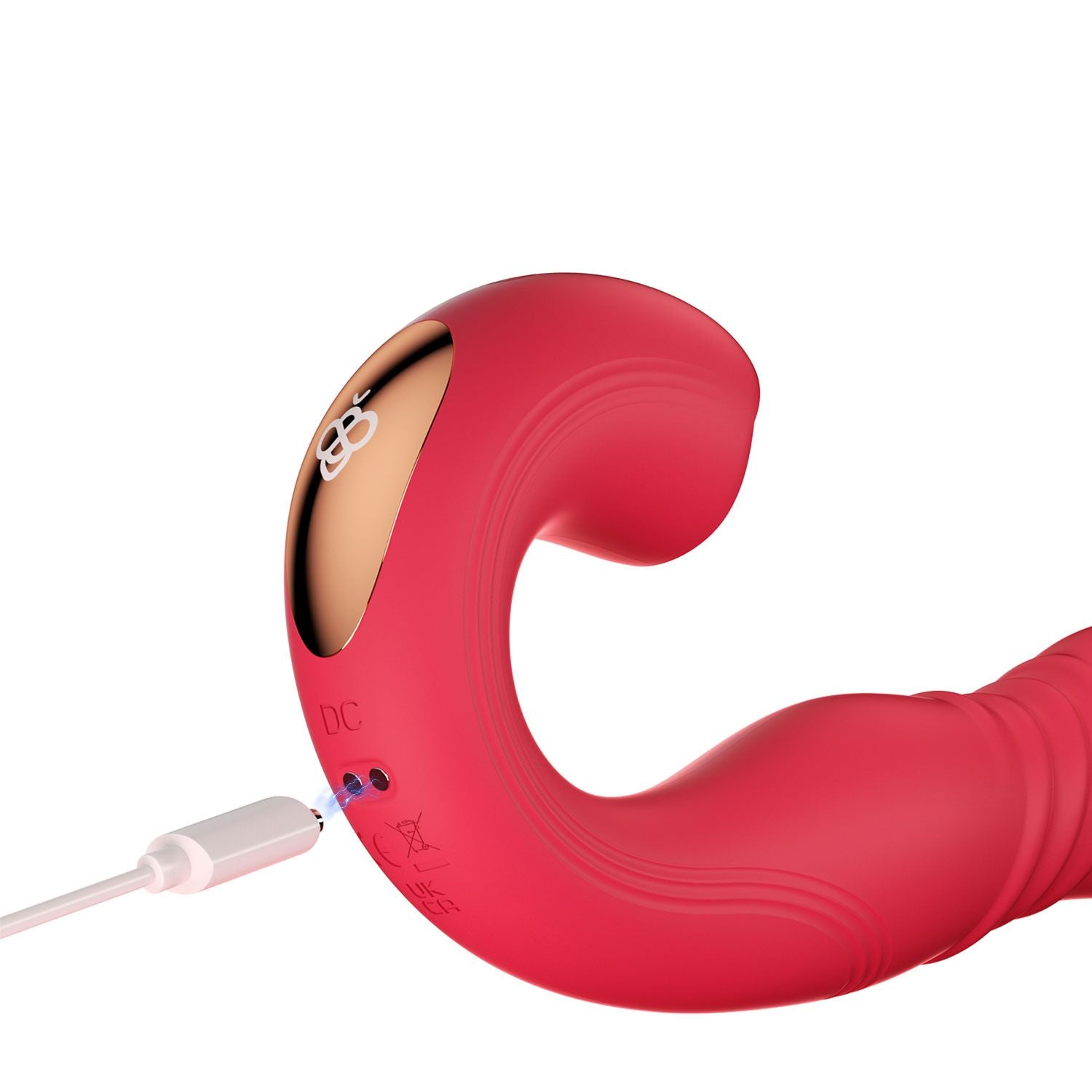 HoneyPlayBox - JOI Thrust 2 G-Punkt-Vibrator mit App-Steuerung und Drucksensor - Klitoris-Stimulator