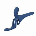 HoneyPlayBox - Vibrations-Cockring mit App-Steuerung - 4-in-1 Pärchenvibrator Schwarz