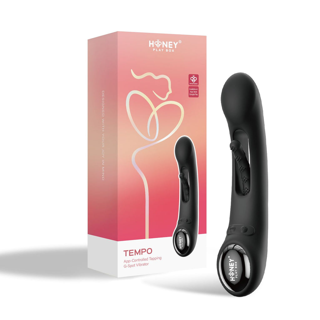 HoneyPlayBox - Tempo G-Spot-Vibrator mit App-Steuerung und Druckmessung - Silikon