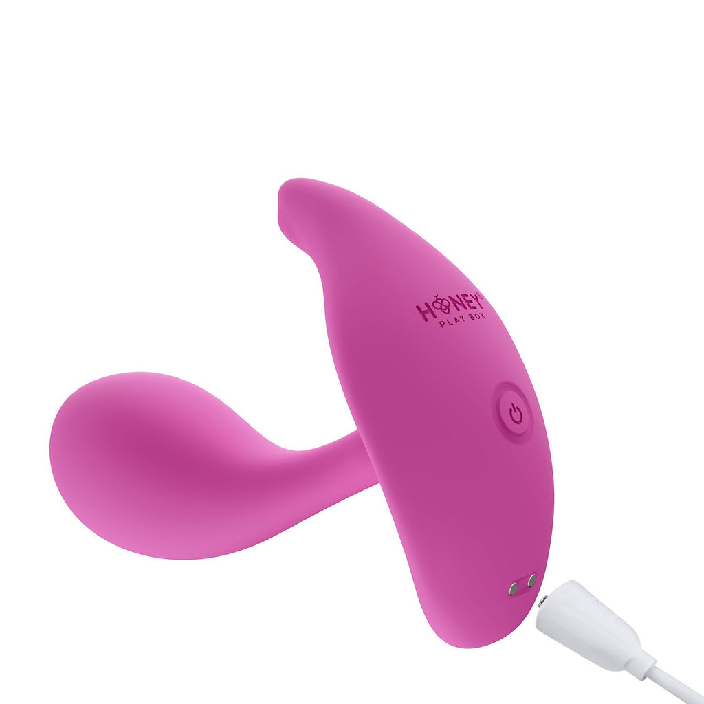 HoneyPlayBox - OLY 2 App-gesteuerter tragbarer Vibrator - Klitoris und G-Punkt Stimulation