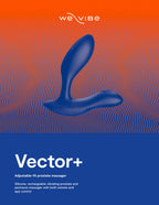 We-Vibe - Vector+ Prostata-Massager - Blau