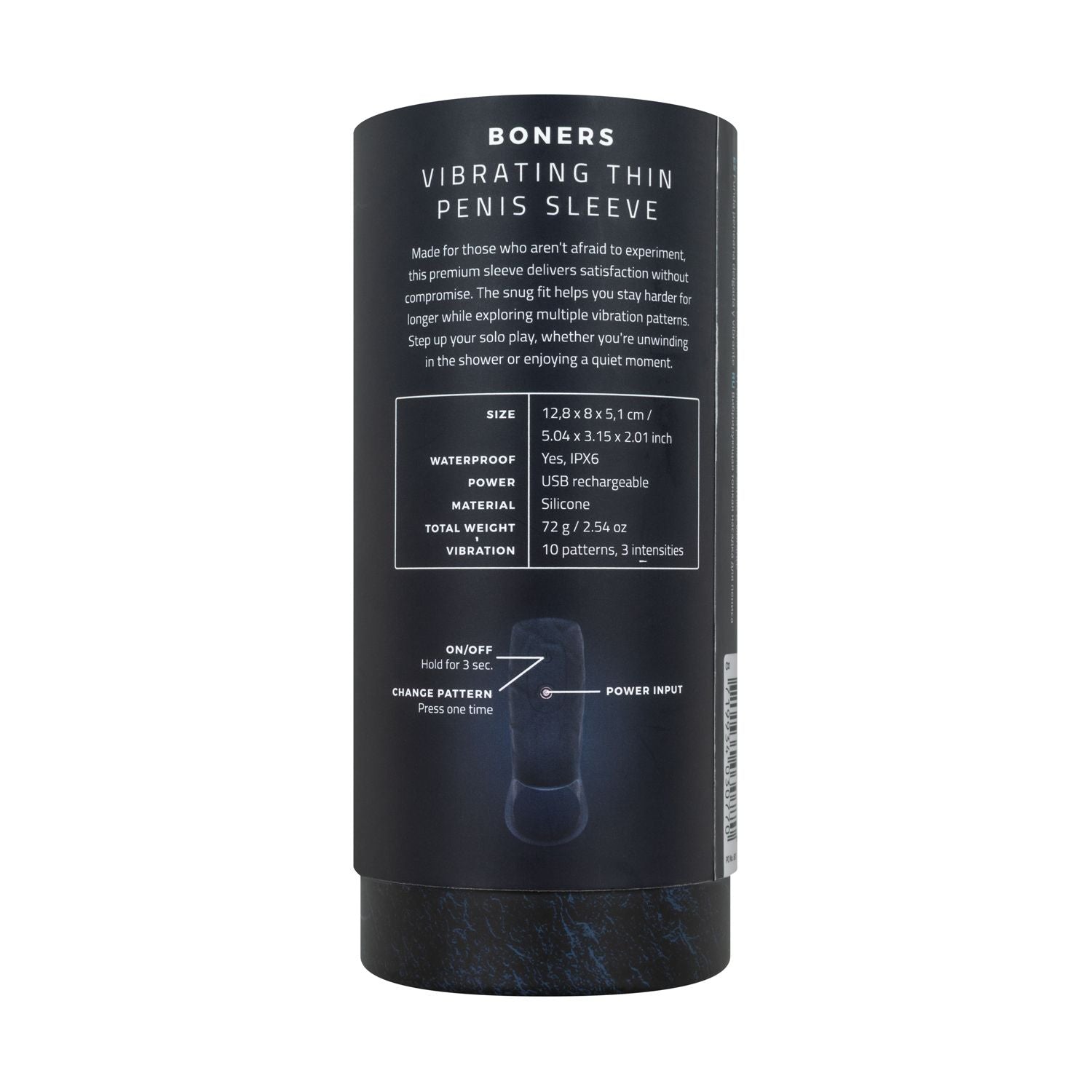 Boners - Vibrierender Penis Sleeve - Blau