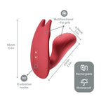 Magic Motion - Umi Smart Auflege-Vibrator Unisex - Per App steuerbar mit Weckerfunktion