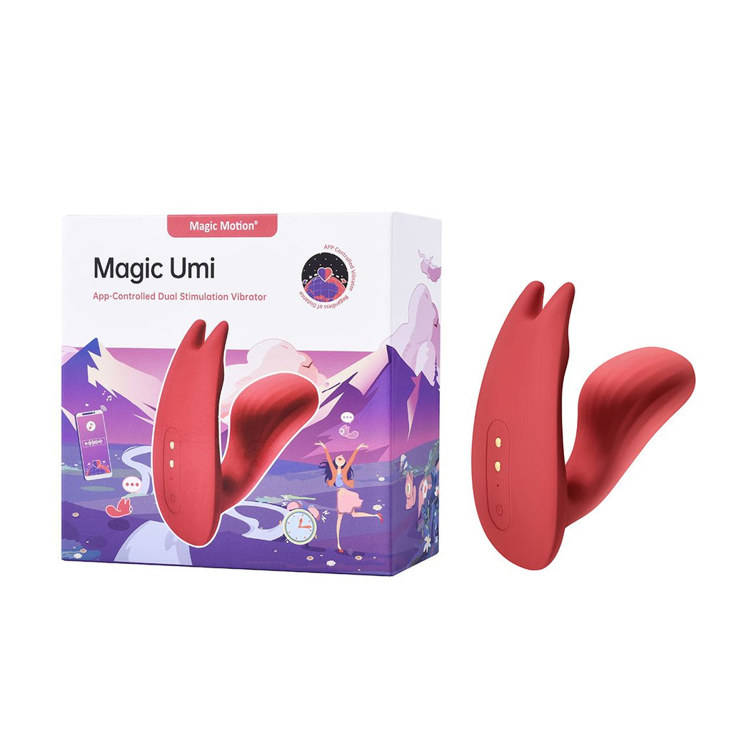 Magic Motion - Umi Smart Auflege-Vibrator Unisex - Per App steuerbar mit Weckerfunktion