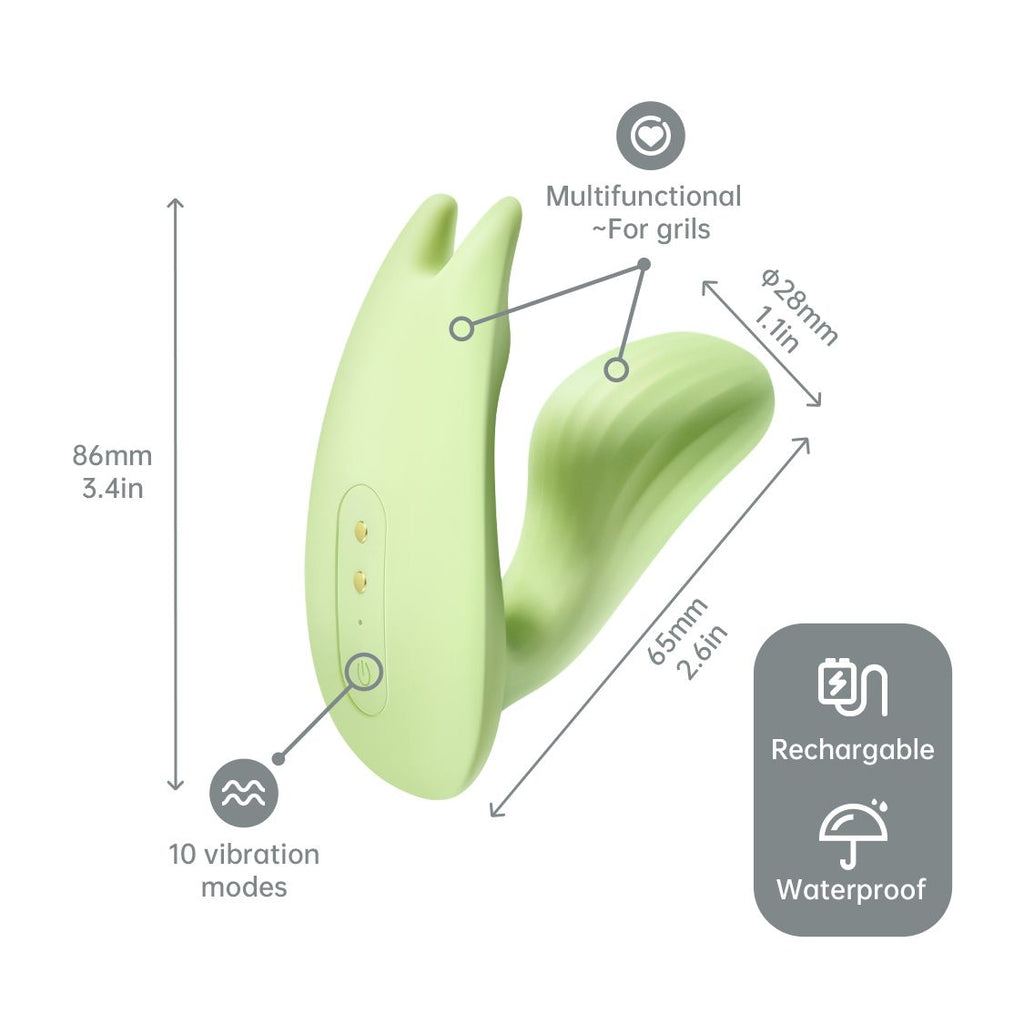 Magic Motion - Umi Smart Auflege-Vibrator Unisex - Per App steuerbar mit Weckerfunktion