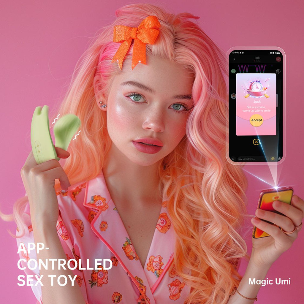 Magic Motion - Umi Smart Auflege-Vibrator Unisex - Per App steuerbar mit Weckerfunktion