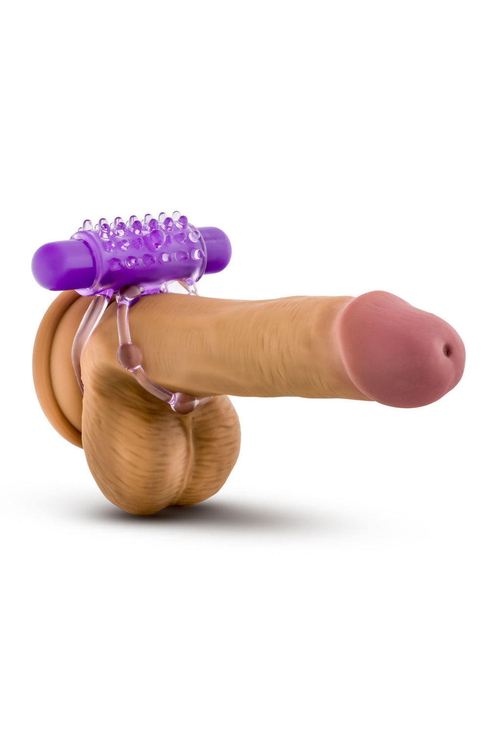Blush - Play With Me The Player Vibrierender Doppel-Penisring mit Hodenschl