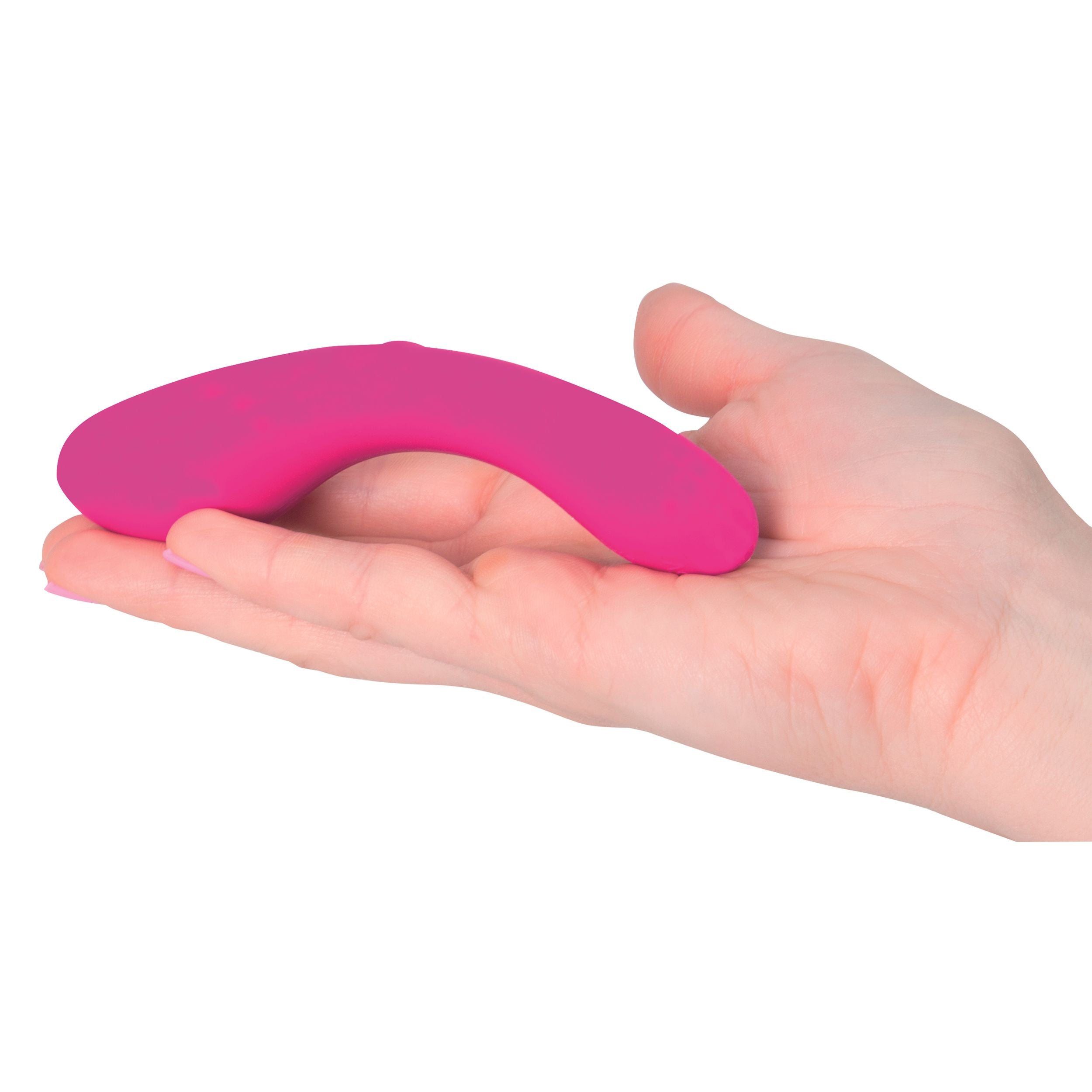 The - Mini Swan Wand Vibrator - Kompakter Luxus-Vibrator mit 2 Motoren - Pink