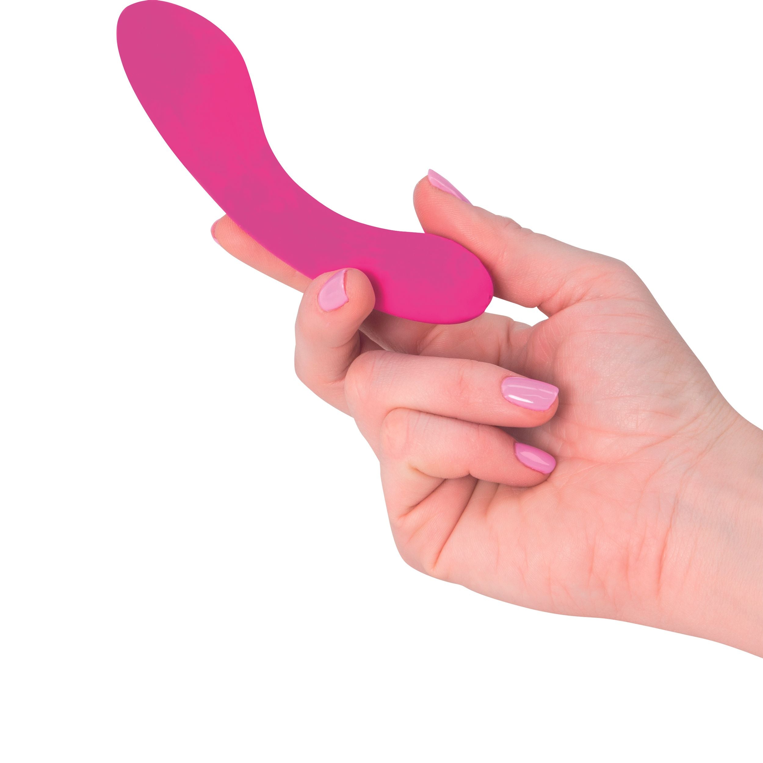The - Mini Swan Wand Vibrator - Kompakter Luxus-Vibrator mit 2 Motoren - Pink