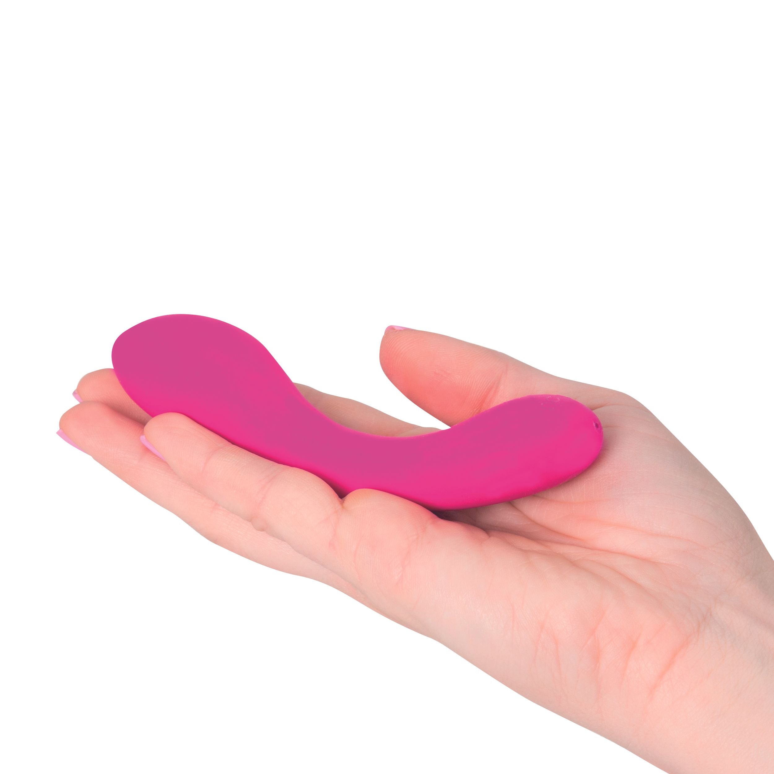 The - Mini Swan Wand Vibrator - Kompakter Luxus-Vibrator mit 2 Motoren - Pink