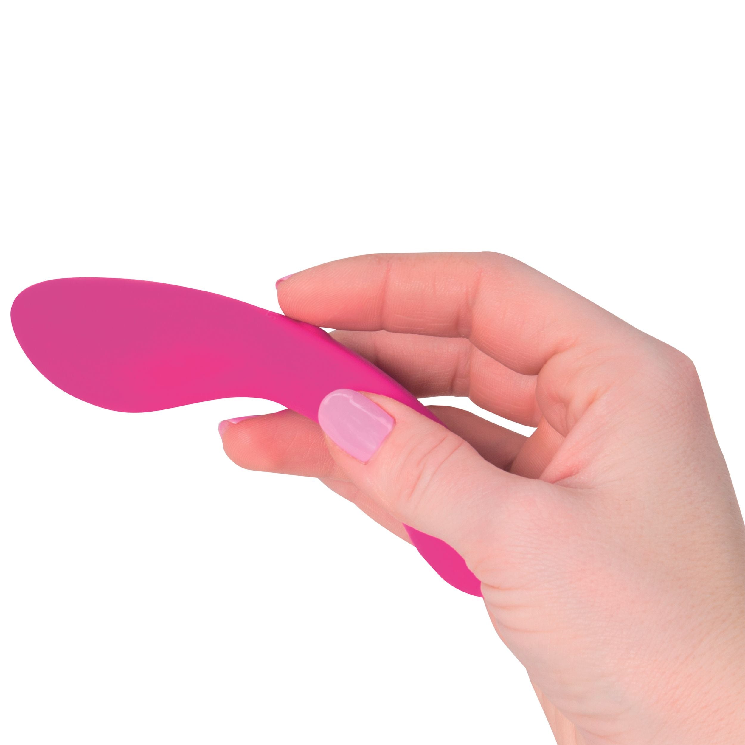 The - Mini Swan Wand Vibrator - Kompakter Luxus-Vibrator mit 2 Motoren - Pink