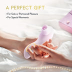 Blush - Delice Fleur Luftdruck-Vibrator - Barely Purple
