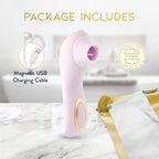Blush - Delice Fleur Luftdruck-Vibrator - Barely Purple