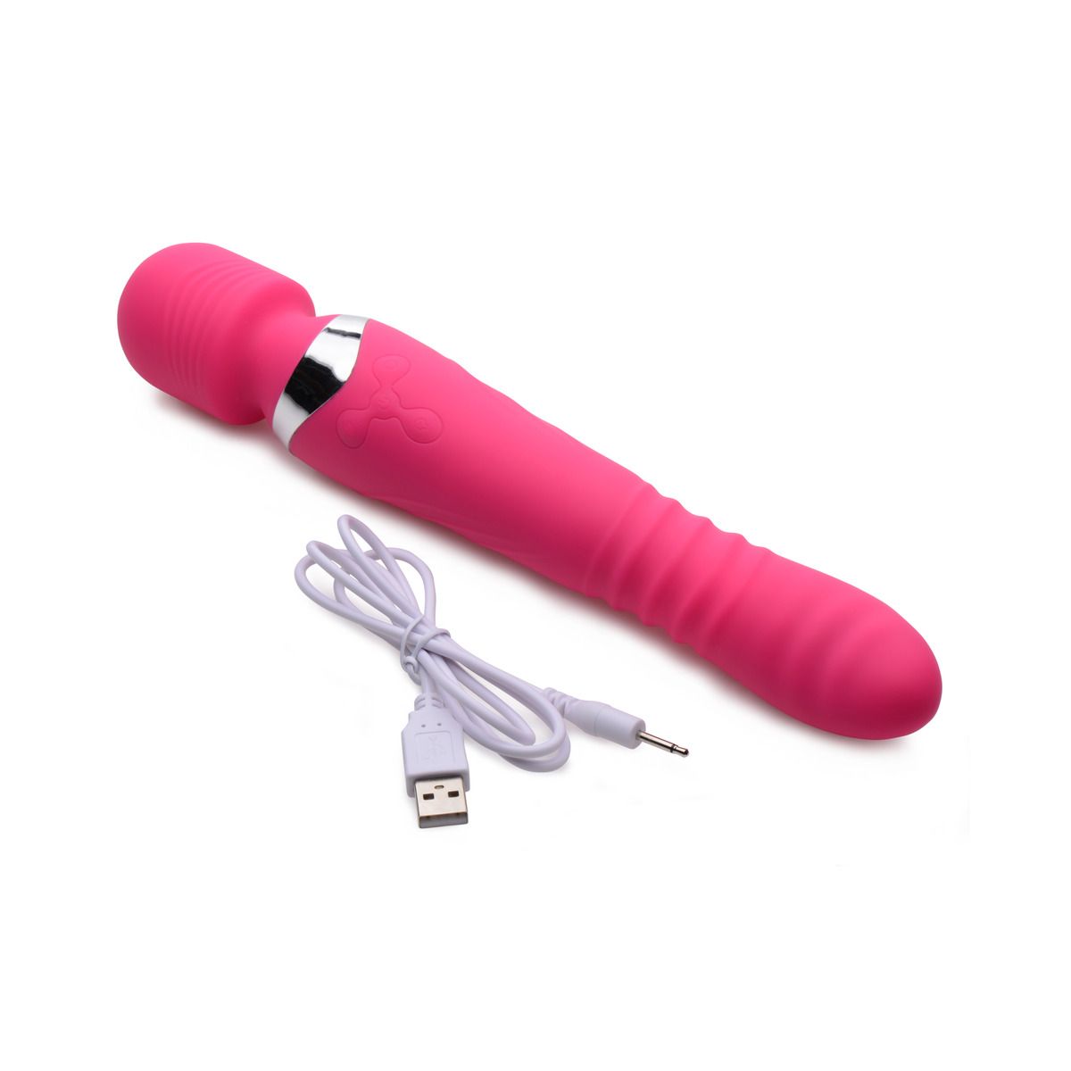 INMI - Ultra Thrust-Her Vibrationsstab aus Silikon - Rosa