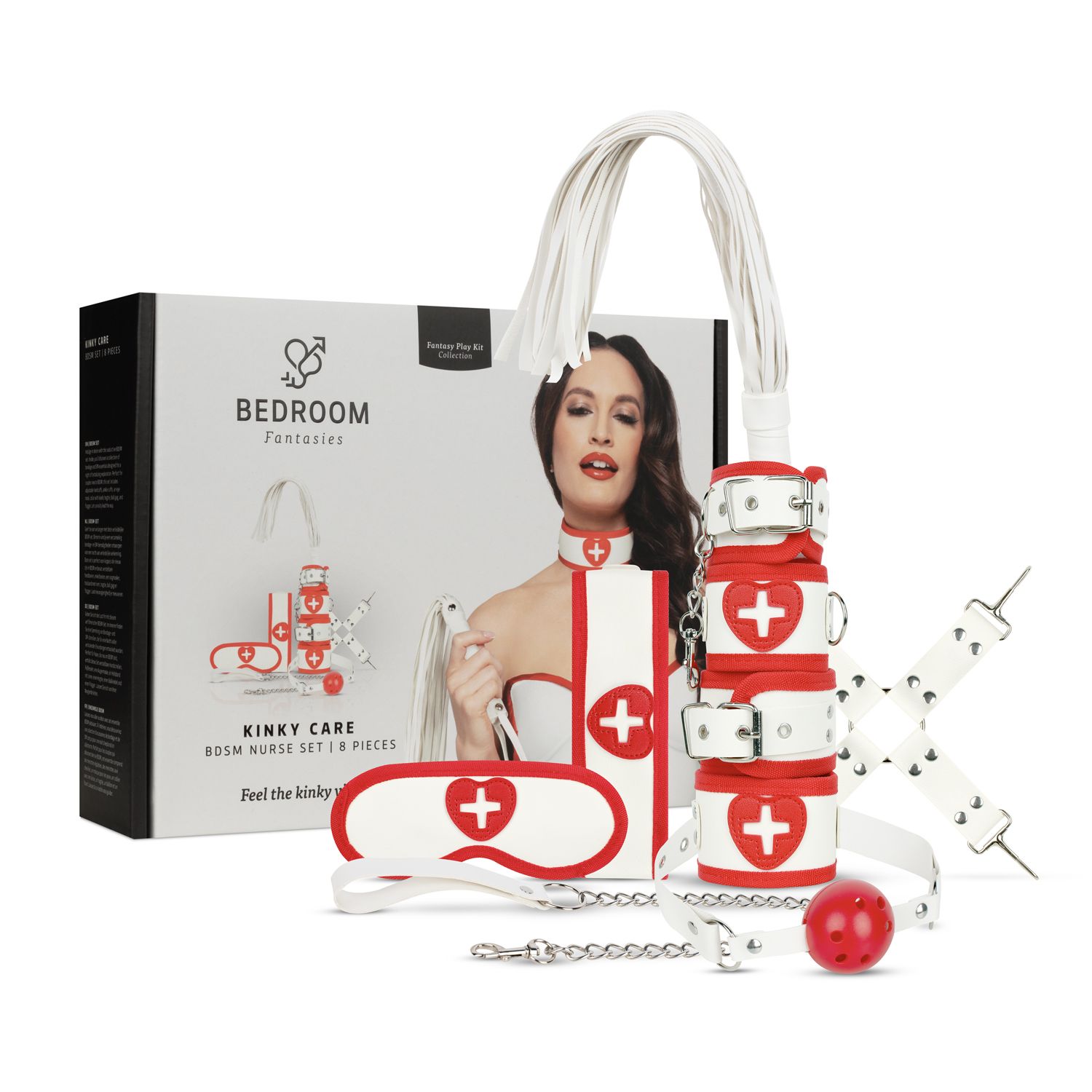 Bedroom Fantasies - Kinky Care Krankenschwester Set - 8-teilig