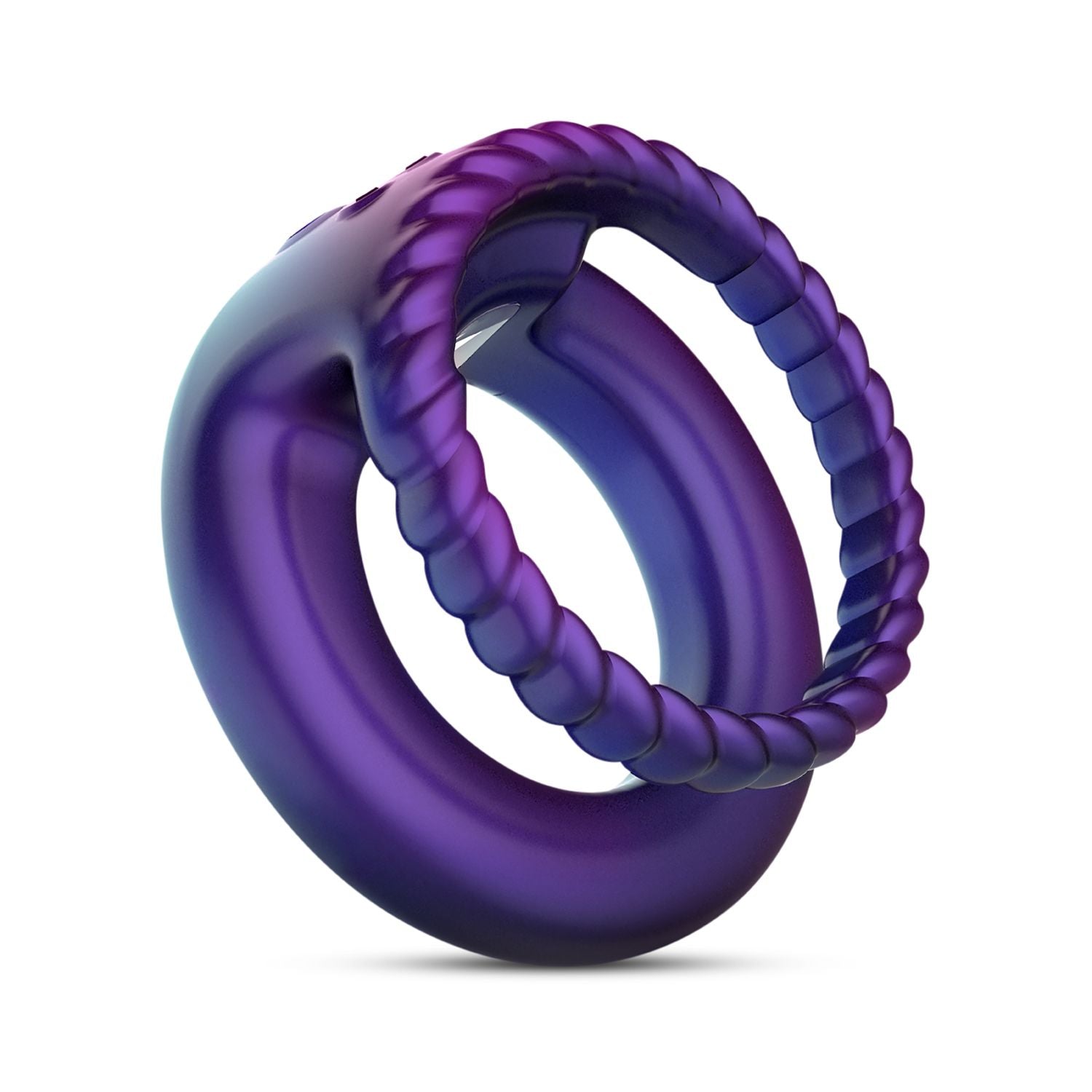 Hueman - Jupiter Vibrierender Cockring - Lila
