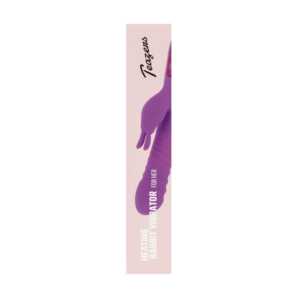 Teazers - Stoßvibrator Rabbit mit Wärmefunktion - Lila