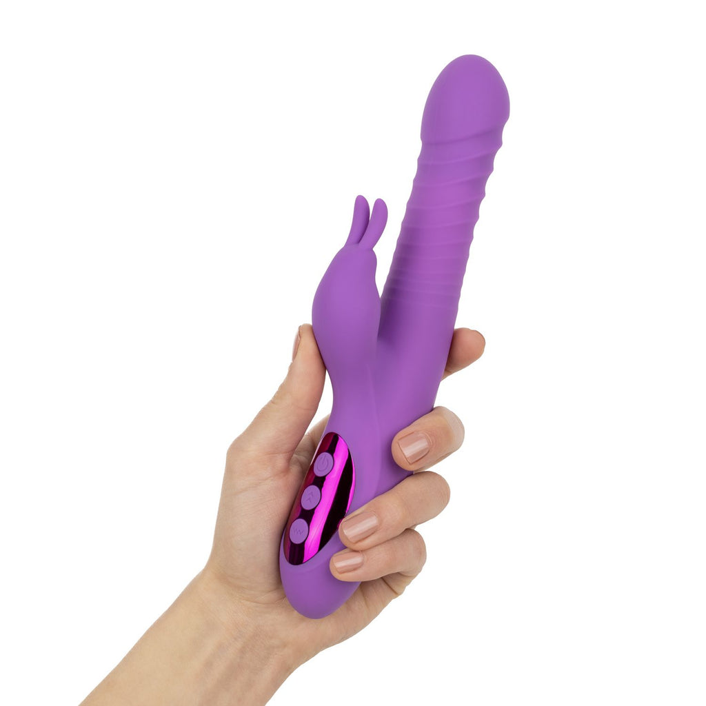 Teazers - Stoßvibrator Rabbit mit Wärmefunktion - Lila