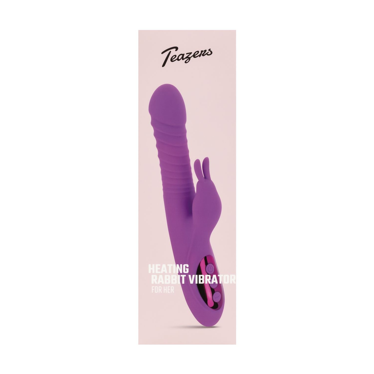 Teazers - Stoßvibrator Rabbit mit Wärmefunktion - Lila
