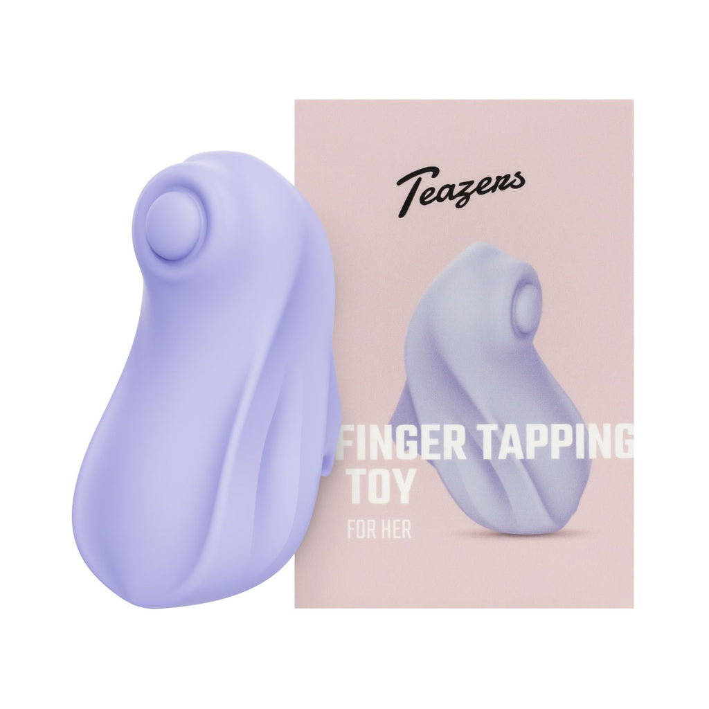 Teazers - Finger-Vibrator mit Klopfstimulation - Lila
