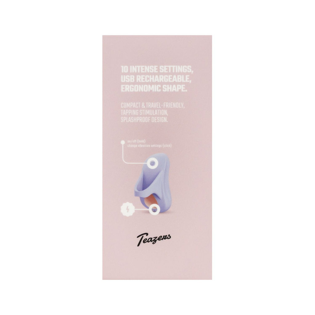 Teazers - Finger-Vibrator mit Klopfstimulation - Lila
