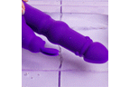 Teazers - Silikon Rabbit Vibrator - Lila