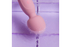 Good Vibes Only - Simi Doppelseitiger Wand-Vibrator - Weiches Silikon - Rosa