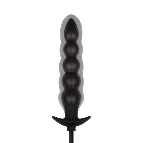 Anal Collection - Aufblasbarer Dildo mit Pumpe 20 cm - Schwarz