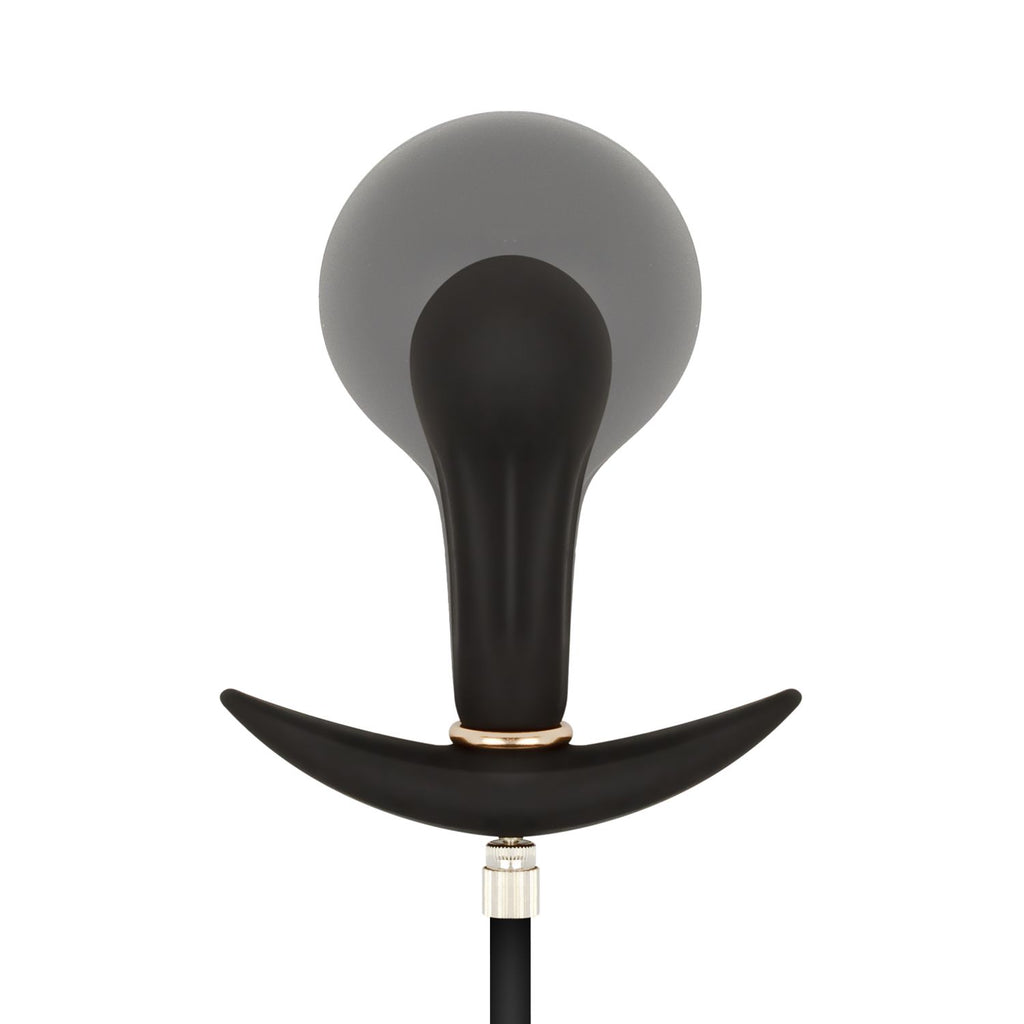 Anal Collection - Aufblasbarer Butt Plug mit Pumpe 8 cm - Schwarz