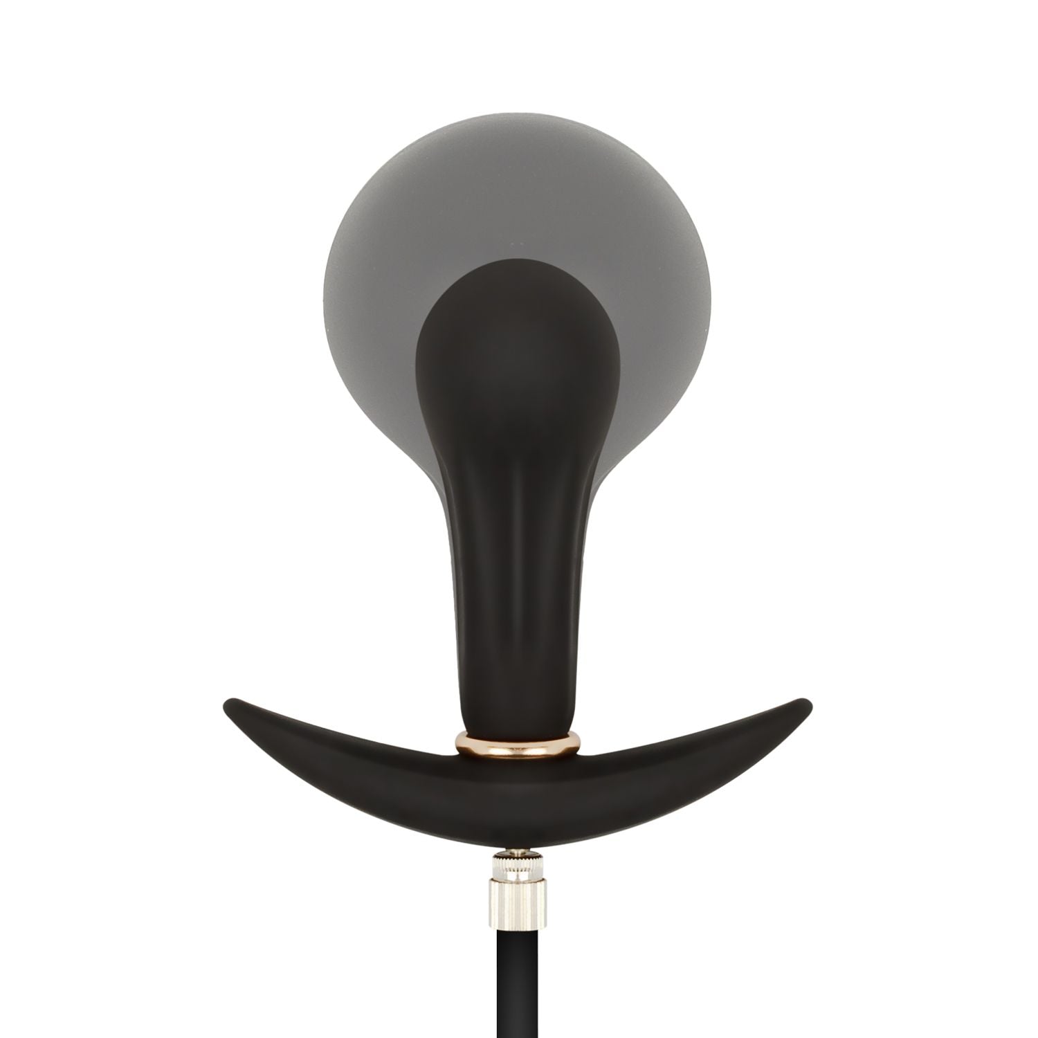 Anal Collection - Aufblasbarer Butt Plug mit Pumpe 8 cm - Schwarz