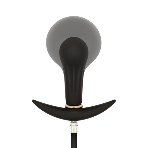 Anal Collection - Aufblasbarer Butt Plug mit Pumpe 8 cm - Schwarz