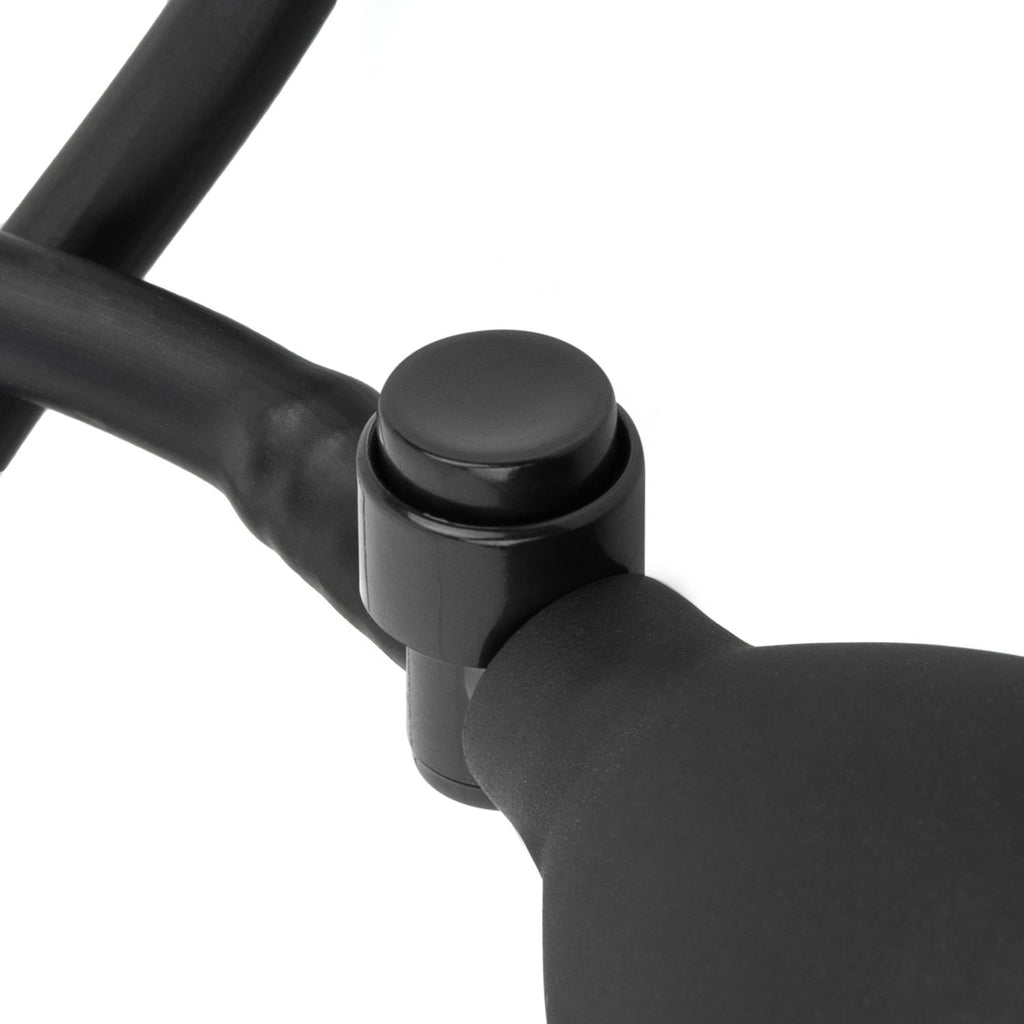 Anal Collection - Aufblasbarer Dildo mit Pumpe 14,5 cm - Schwarz